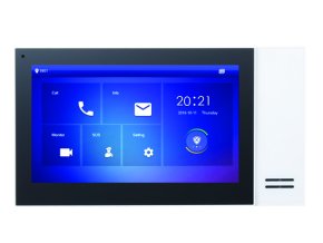 turm ip video tursprechanlage 7 lcd touchscreen monitor mit iptm06