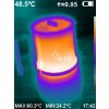 PeakTech® P 5615  Termokamera, 160 x120 px, -20°C, 550°C, IP54 s USB & software pro analýzu