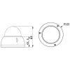 turm ip professional 2 mp ptz dome kamera mit 4x zoom micro ipptz4