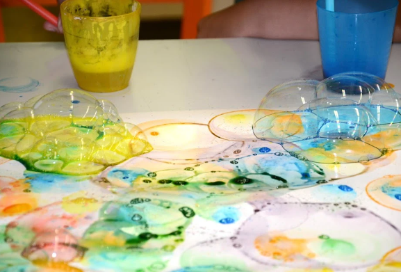 Jak malovat bublinami