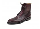 Boots - ukázka ručně šité luxusní rámové kotníkové obuvi na míru
