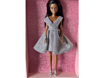 Barbie - plesová ve stříbrných šatech