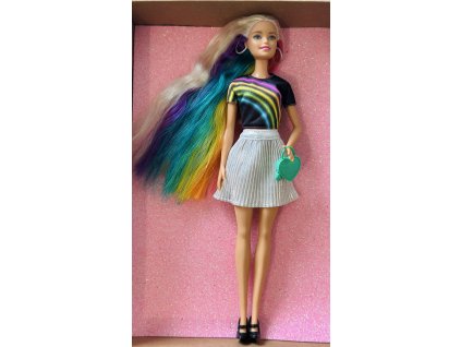 Barbie - duhové vlasy