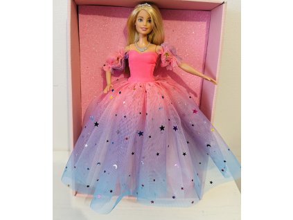 Barbie v plesových šatech s hvězdami