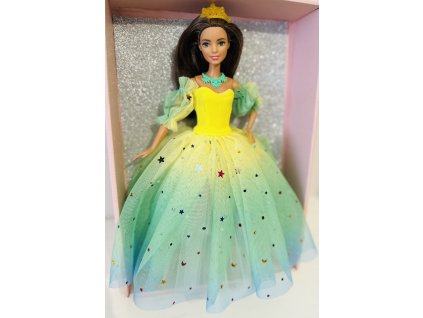 Barbie v plesových šatech s hvězdami