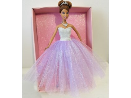 Barbie v plesových šatech - fialové