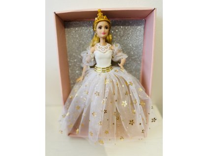 Barbie v plesových šatech - zlaté