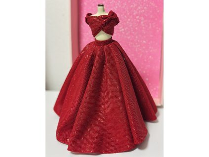 Plesové šaty - červené