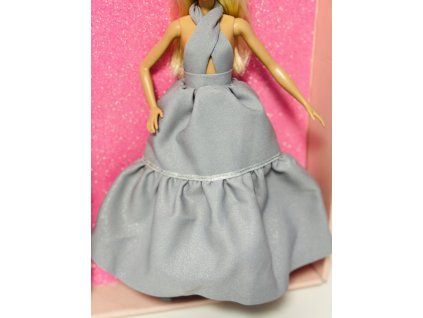 Šaty - šedo-stříbrné