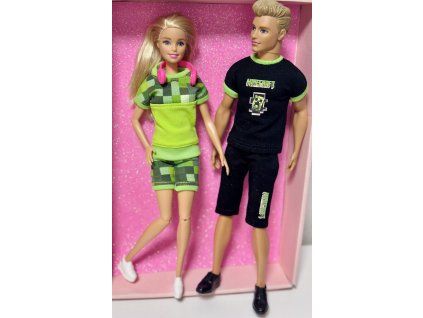 Barbie a Ken - Minecraft