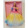 Barbie v plesových šatech - duhové