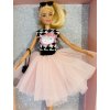 Barbie s tylovou sukní - růžová
