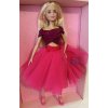 Barbie s tylovou sukní - růžová