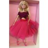 Barbie s tylovou sukní - růžová