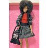Barbie černoška trendy 3v1