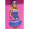 Barbie v háčkovaném outfitu