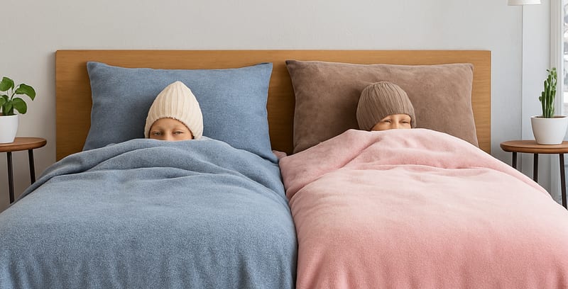 Flanel nebo mikroplyš – který materiál je teplejší?