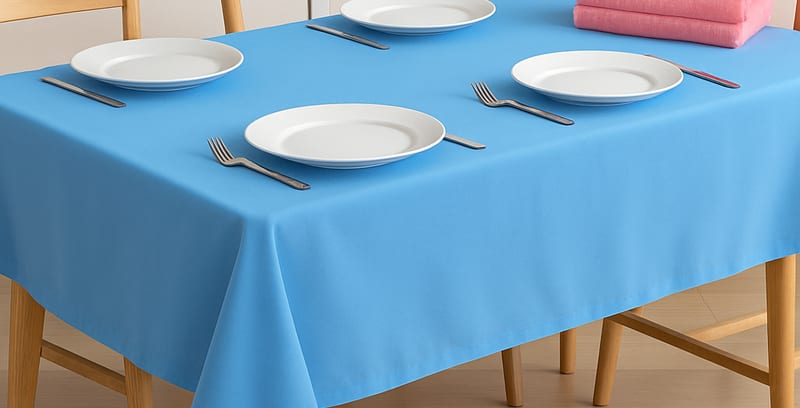 Jak vybrat správnou velikost ubrusu pro váš stůl