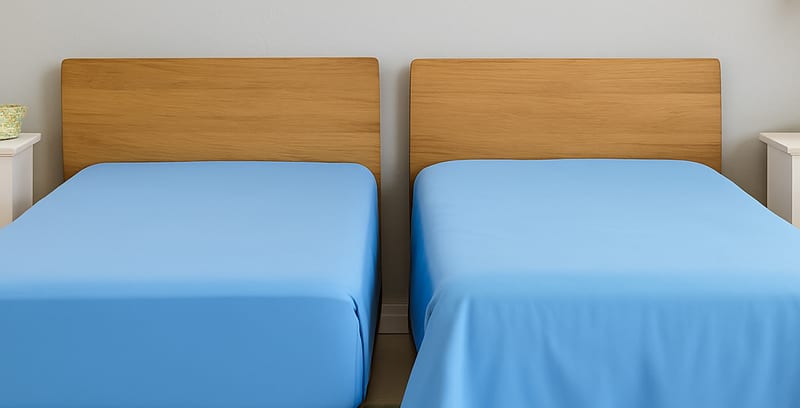 Napínací prostěradlo versus plachta – co je lepší volba