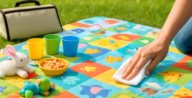 Pikniková deka pro děti: na co si dát pozor
