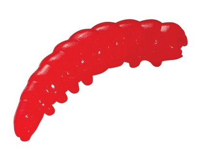 Osie larvy 2,5cm 55ks SYTÁ ORANŽOVÁ