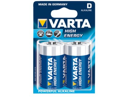 Batéria alkalická D 1,5V 2ks