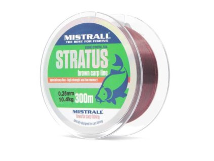 STRATUS CARP 300m 0,30mm 12,7kg hnedá