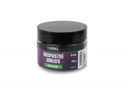 Rozpustné boilies 18mm 150g KRILL BERRY
