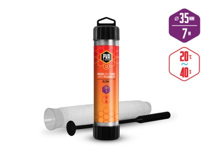 PVA pančucha na tube + tĺk 35mm 7m pomaly rozpustná