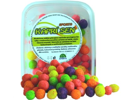 Kaprí sen 10mm JAHODA RYBA