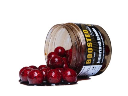 Boosted boilies nutra line 20mm 300ml JOGURTOVÁ JAHODA