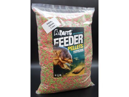 Feeder peletky 2mm 1kg JAHODA