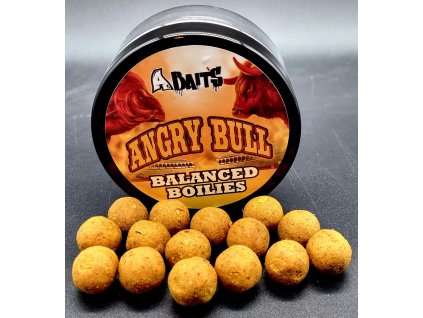 Balanced boilies 20/24mm 300ml ANGRY BULL
