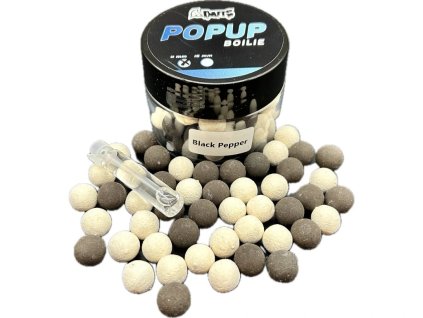 Pop up 11mm 150ml BLACK PEPPER