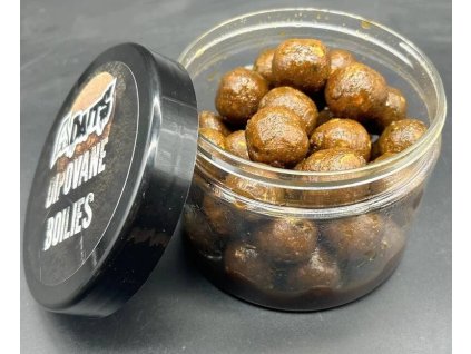 Dipované boilies enzymatic 20/24mm 350g BLACK G.L.