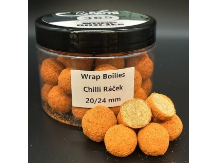 Wrap boilies 365 20/24mm 250g CHILLI RÁČEK