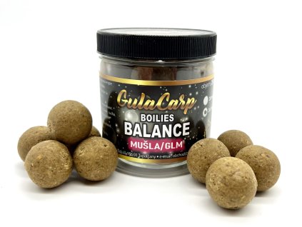 Exclusive balance boilies 20mm 250ml GLM / MUŠĽA