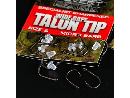 Specialist Hand Sharpened Covert Dark WIDE GAPE Talon Tip veľ.4 10ks