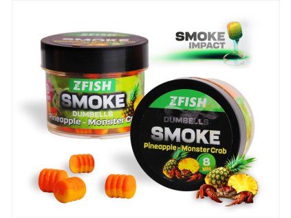 Smoke pop up dumbells 8mm 20g ANANÁS KRAB