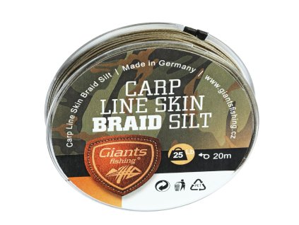 Šnúra Carp Line Skin Braid 25lb 20m silt