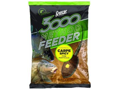 Krmivo 3000 Method Carpe Spicy 1kg