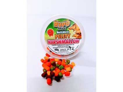 Marshmallow pelety 6mm 40g STUDENÁ VODA