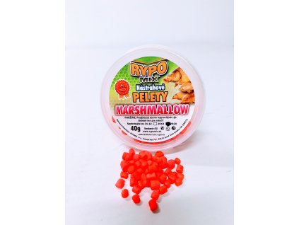 Marshmallow pelety 6mm 40g JAHODA