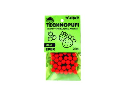 Techno puffi maxi 20ml JAHODA
