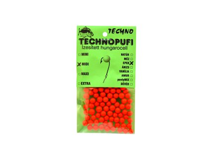 Techno puffi midi 20ml JAHODA