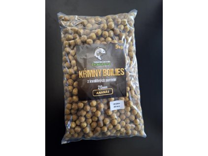 Krmný boilies 20mm 5kg ANANÁS
