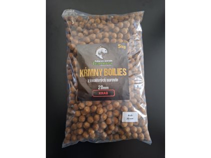 Krmný boilies 20mm 5kg KRAB