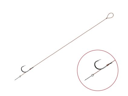 Feedrový nadväzec NOLIMIT Sting veľ. 4 8cm 6ks