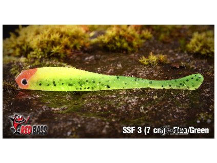 Smáčik SSF3 7cm FLUOGREEN