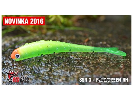 Smáčik SSR3 7,8cm FLUOGREEN